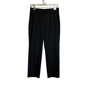 Banana Republic black pull on straight leg pants Size 4